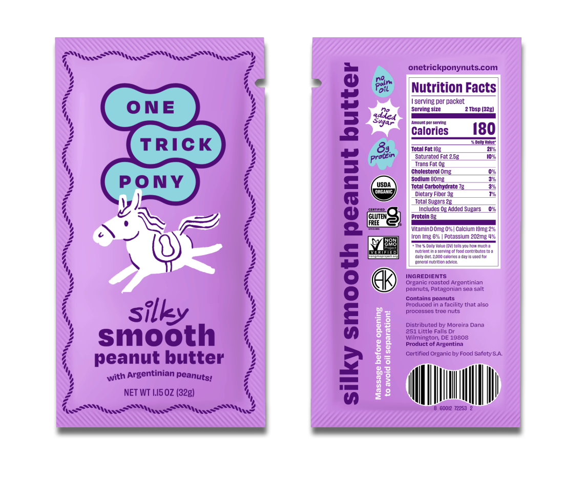 Single Serve Peanut Butter Packets - One Trick Pony