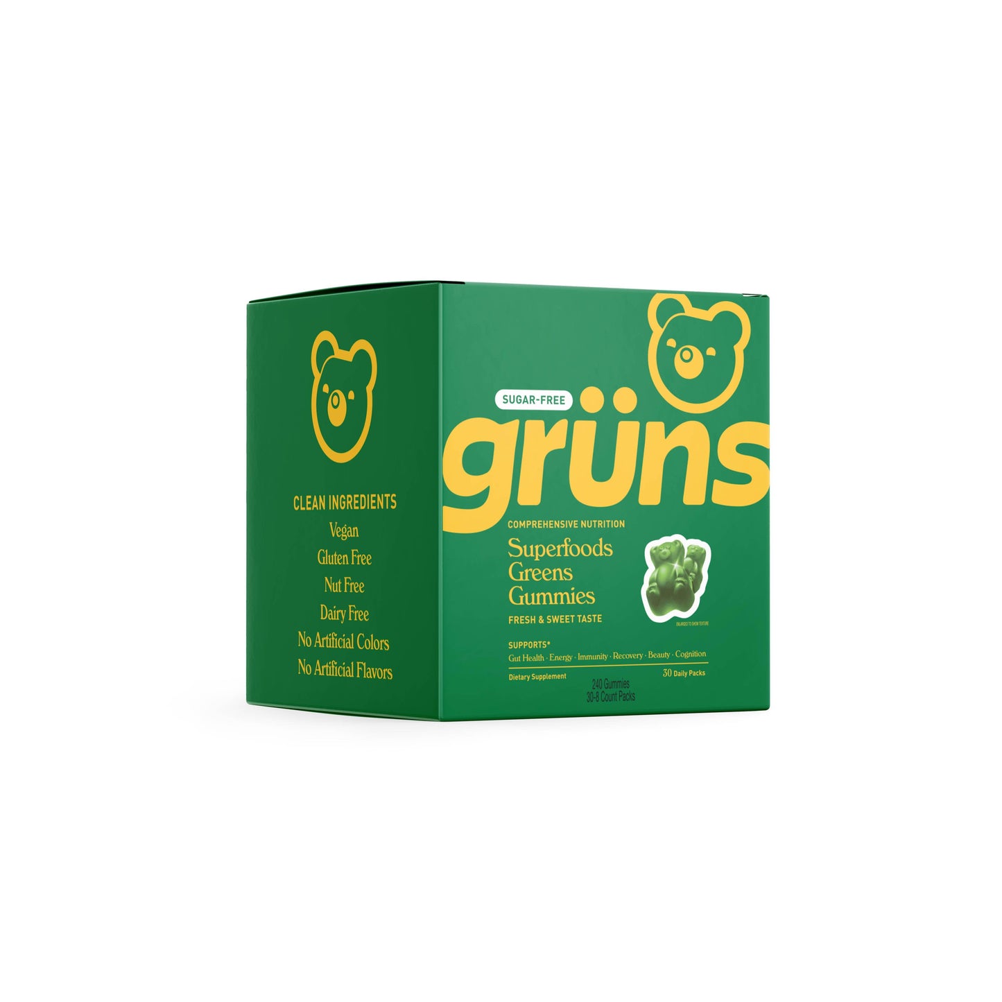 Grüns - Grüns Adult Superfood Greens Gummies