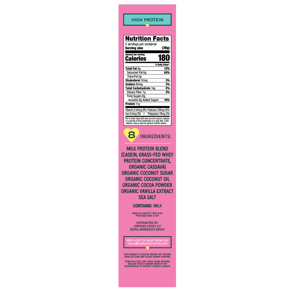 Lovebird Cereal - Protein Cereal Cocoa