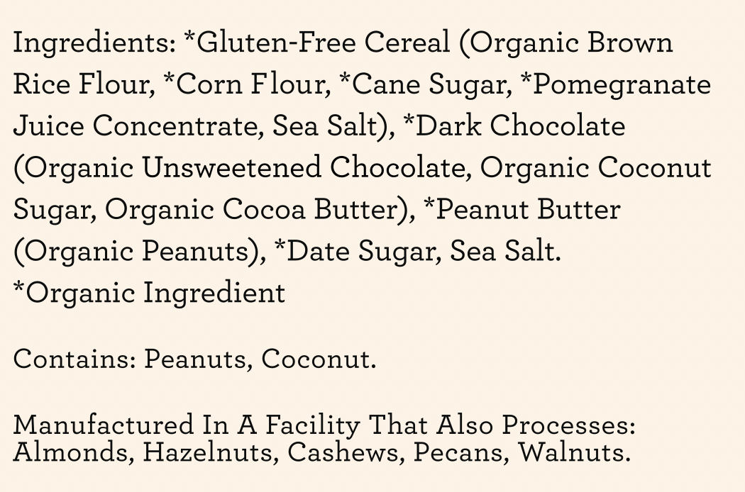 French Squirrel - Bisous: Peanut Butter & Chocolate-Coated GF Cereal