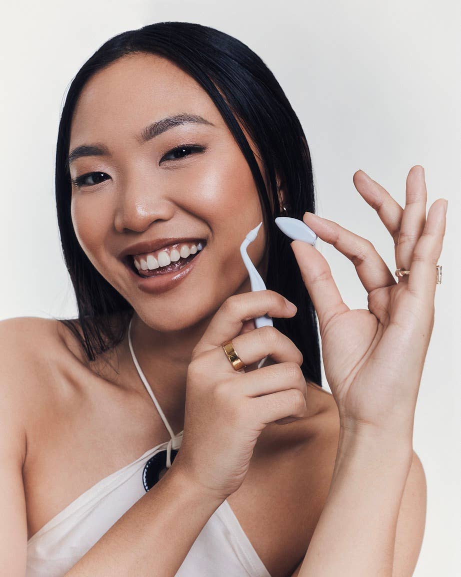 Stimmie - The Original Reusable Toothpick - Linen Blue