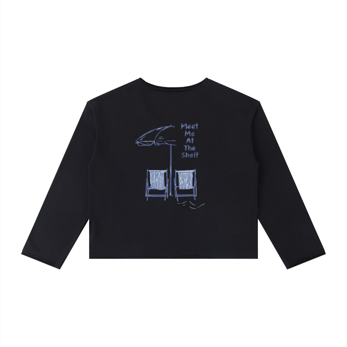 Meet Me At The Shelf Women's Long Sleeve T-Shirt
