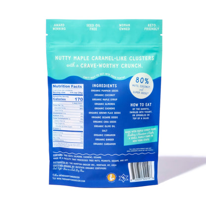 The Hampton Grocer Granola - Organic Grain Free Maple Crunch Granola