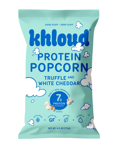 Khloud Foods - Truffle & White Cheddar Protein Popcorn