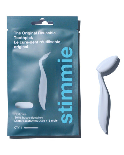 Stimmie - The Original Reusable Toothpick - Linen Blue