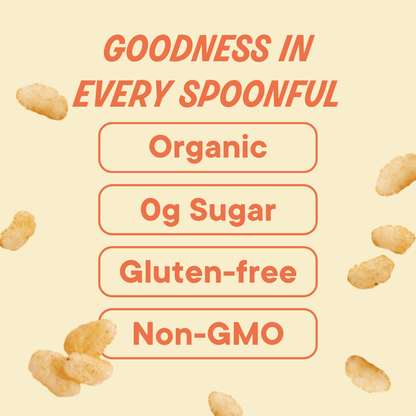 The Real Cereal Company - Organic Rice Crisps