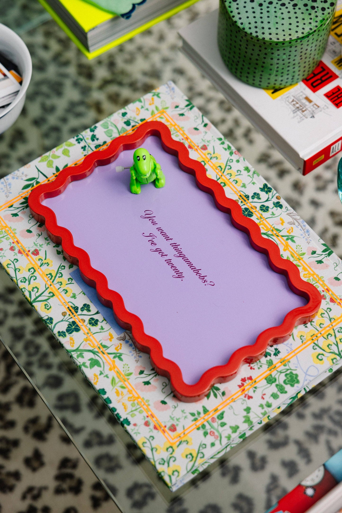 Furbish Studio - Thingamabobs Lacquer Tray