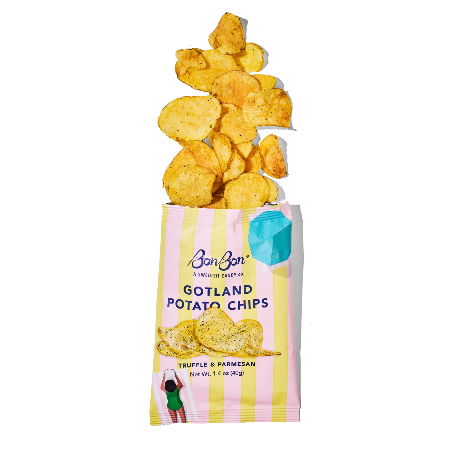 Truffle and Parmesan Potato Chips by BonBon