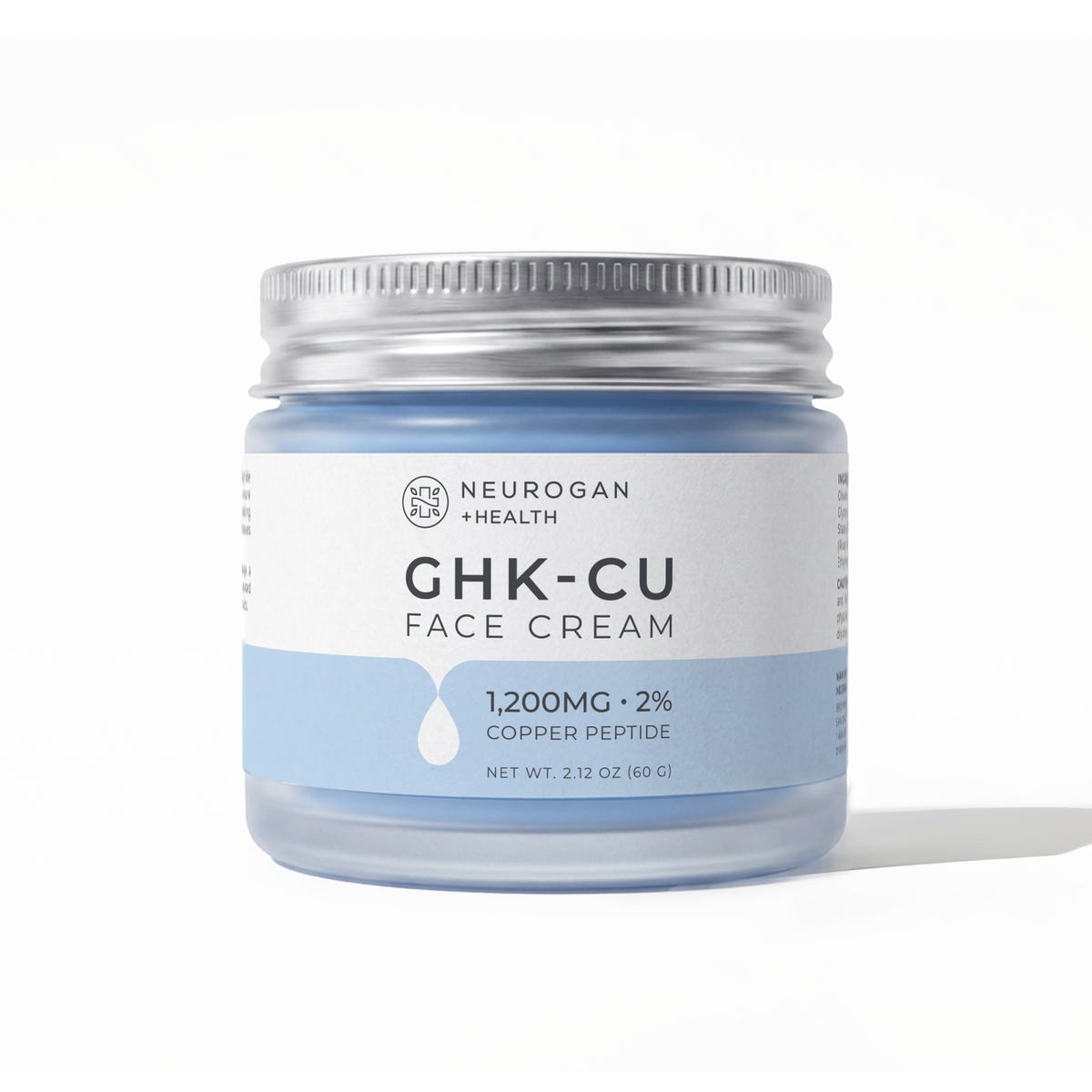 Neurogan Health - Copper Peptide Face Cream | GHK CU Peptide Daily Moisturizer