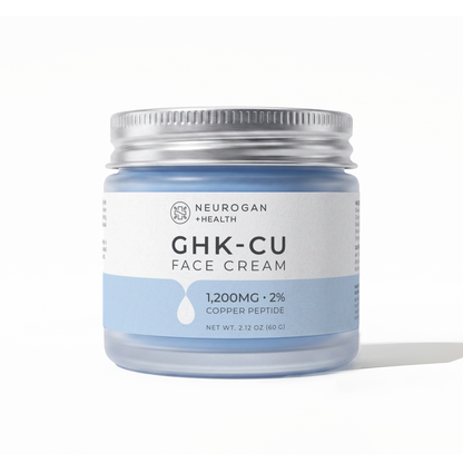 Neurogan Health - Copper Peptide Face Cream | GHK CU Peptide Daily Moisturizer