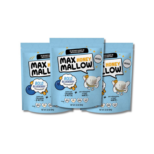 Max Sweets - MAX HONEY Bold Blueberry Mini Mallows