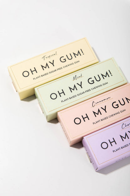 Oh My Gum Tropical Chewing Gum