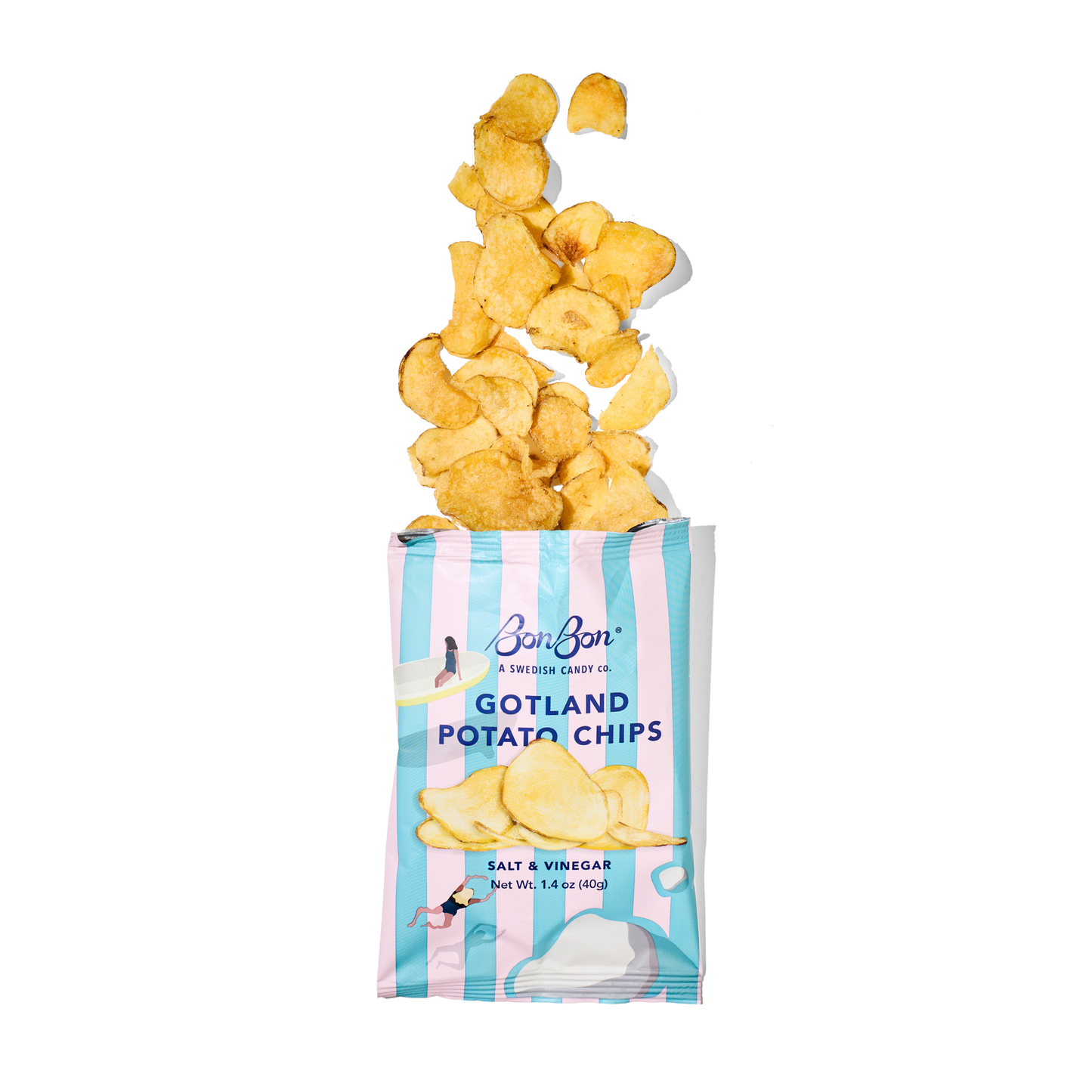 Salt and Vinegar Potato Chips by BonBon