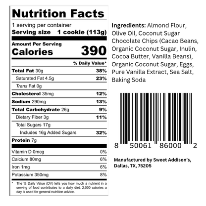 Sweet Addison's - Chocolate Chip Cookies