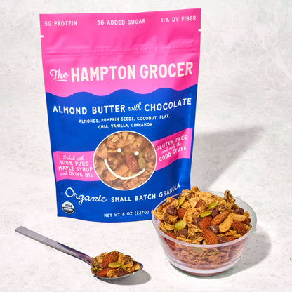 The Hampton Grocer Granola - Organic Almond Butter Chocolate Granola