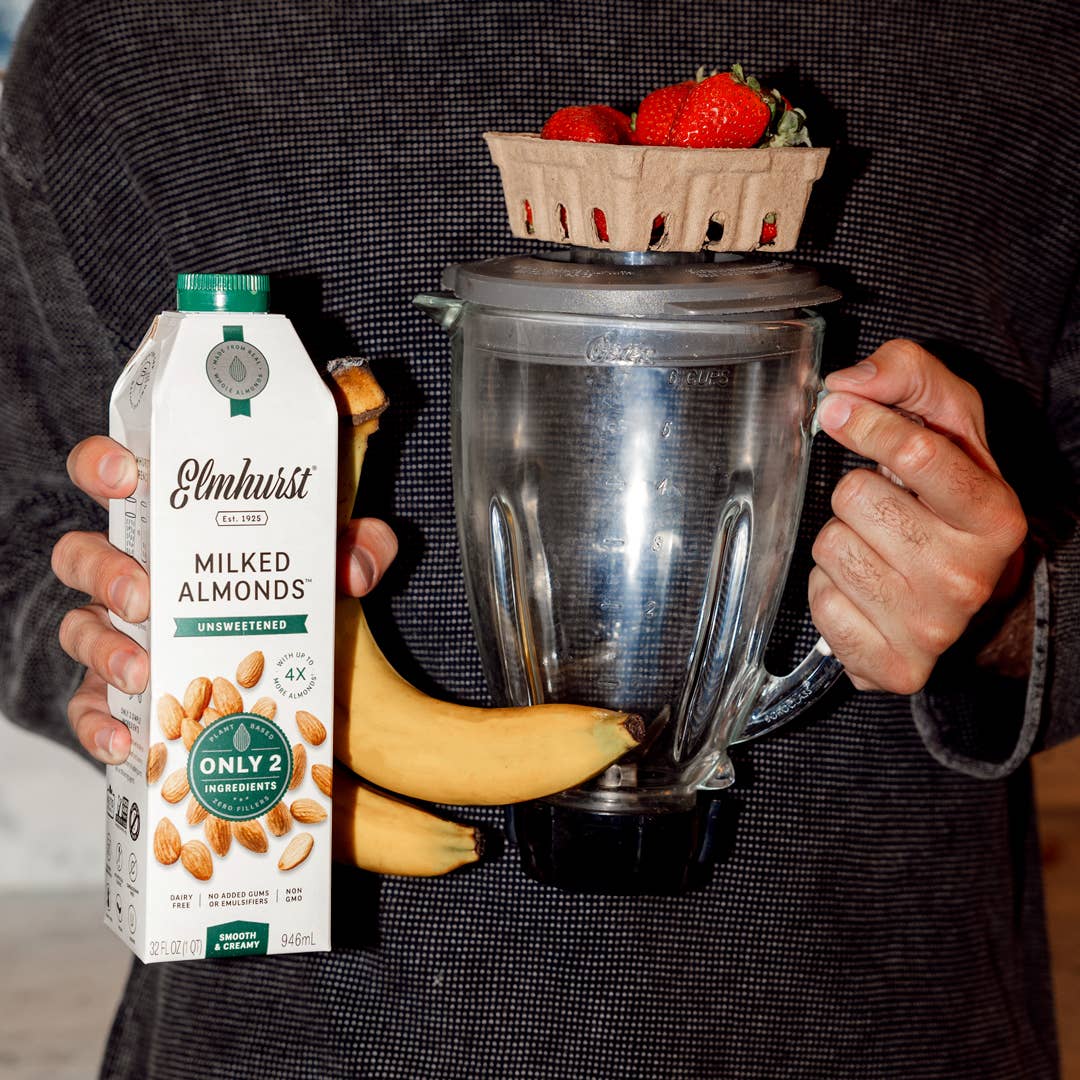 Elmhurst 1925 - Unsweetened Almond Milk, 32oz