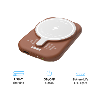 VELVET CAVIAR - Cocoa Cow MagSafe Battery Power Pack
