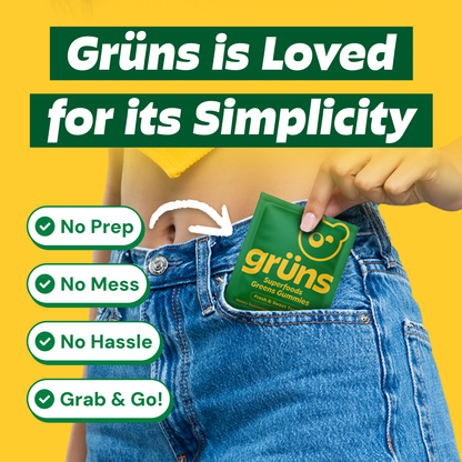 Grüns - Grüns Adult Superfood Greens Gummies