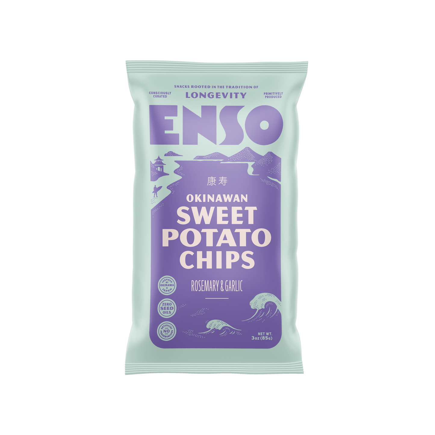 Enso - Okinawan Sweet Potato Chips | Rosemary & Garlic