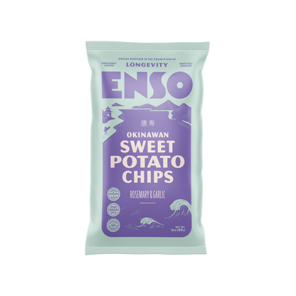 Enso - Okinawan Sweet Potato Chips | Rosemary & Garlic