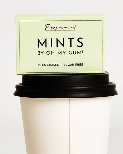 OH MY GUM! - Aspartame-free Mints | Peppermint Flavour | Vegan