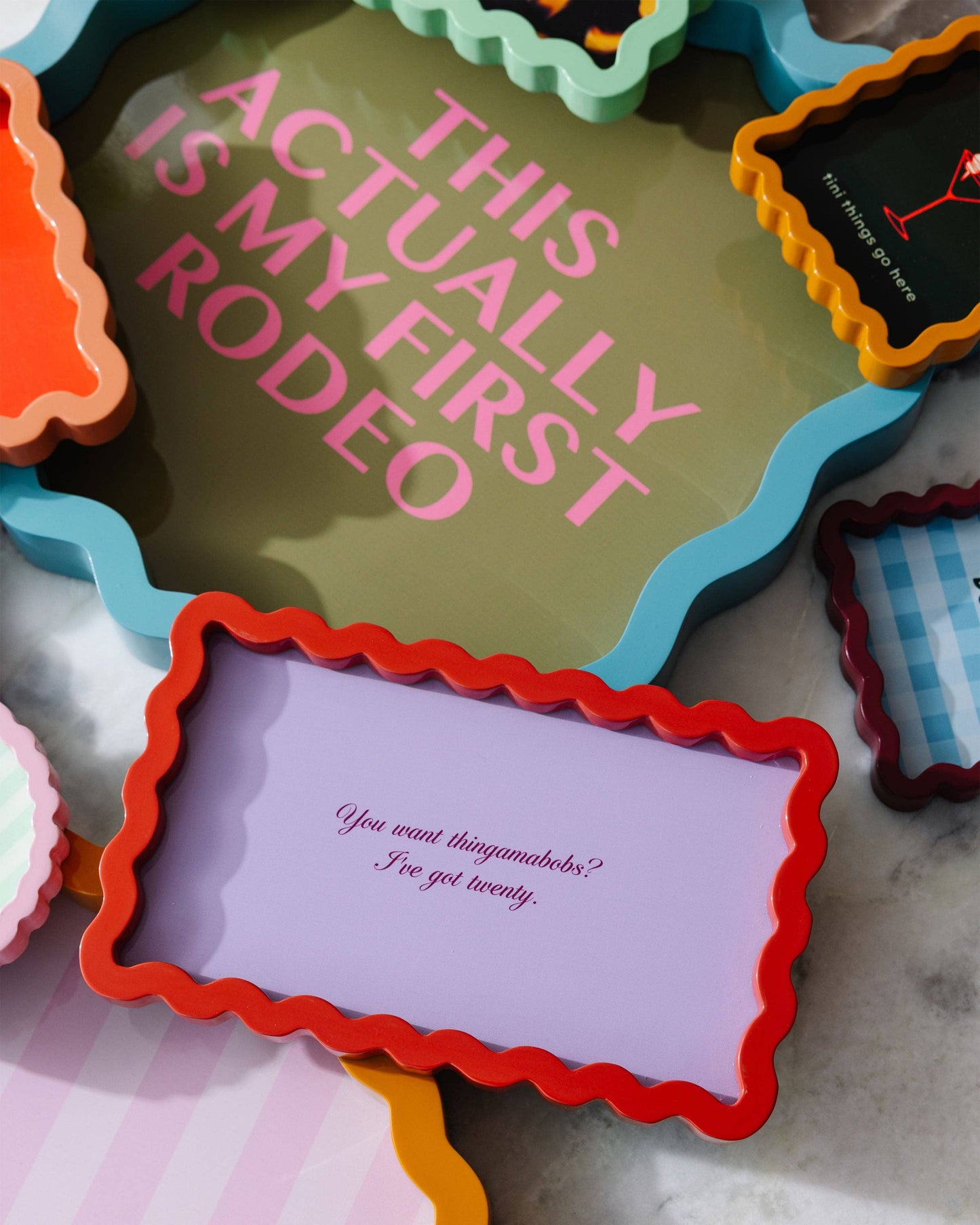 Furbish Studio - Thingamabobs Lacquer Tray