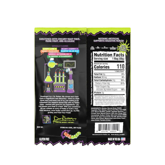 Sour Gummy Worms Candy by Rotten Candy