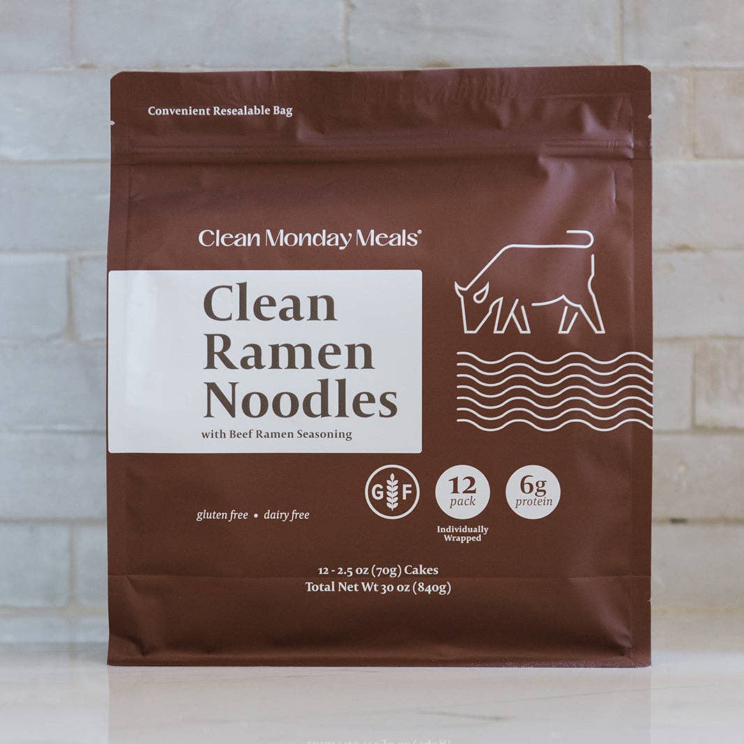Clean Monday Meals - Clean Ramen Noodles
