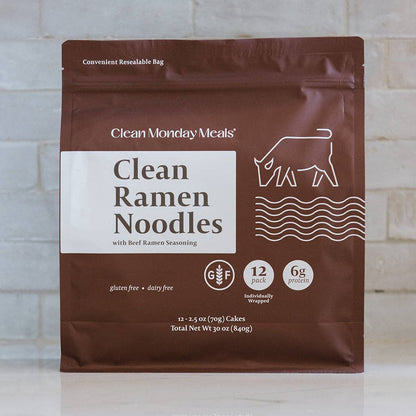 Clean Monday Meals - Clean Ramen Noodles