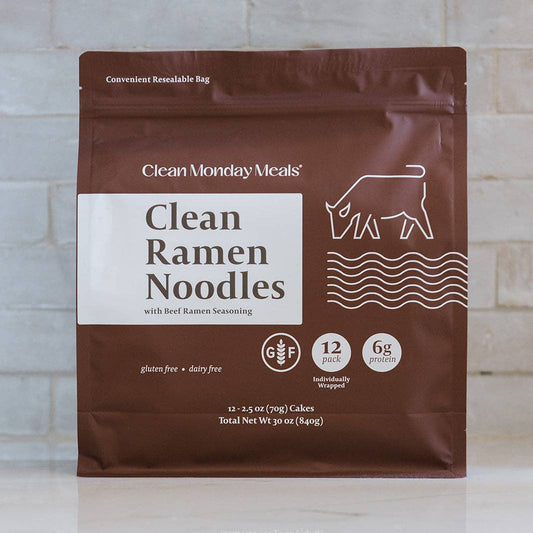 Clean Monday Meals - Clean Ramen Noodles