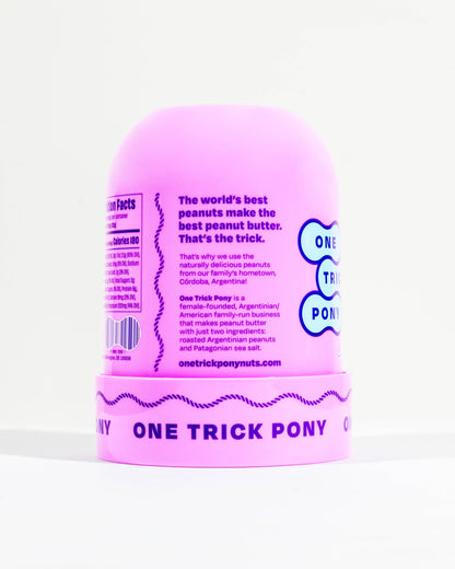 One Trick Pony - Silky Smooth Organic All Natural Peanut Butter - 16oz Jar