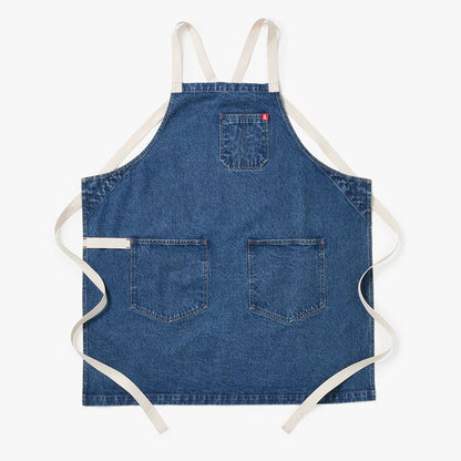 Hedley & Bennett - The Crossback Denim Apron - Georgia Blue Denim