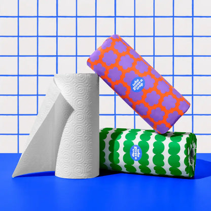 Who Gives a Crap - 100% Recycled Paper Towels - 6 Rolls