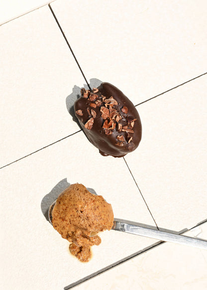 Gato Dates - Chocolate Covered Dates with Almond Butter (3 per pouch)