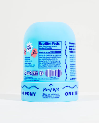 One Trick Pony - Organic Unsalted Peanut Butter