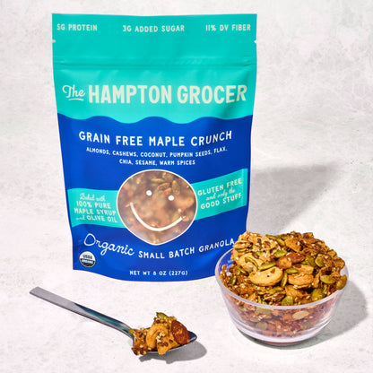 The Hampton Grocer Granola - Organic Grain Free Maple Crunch Granola