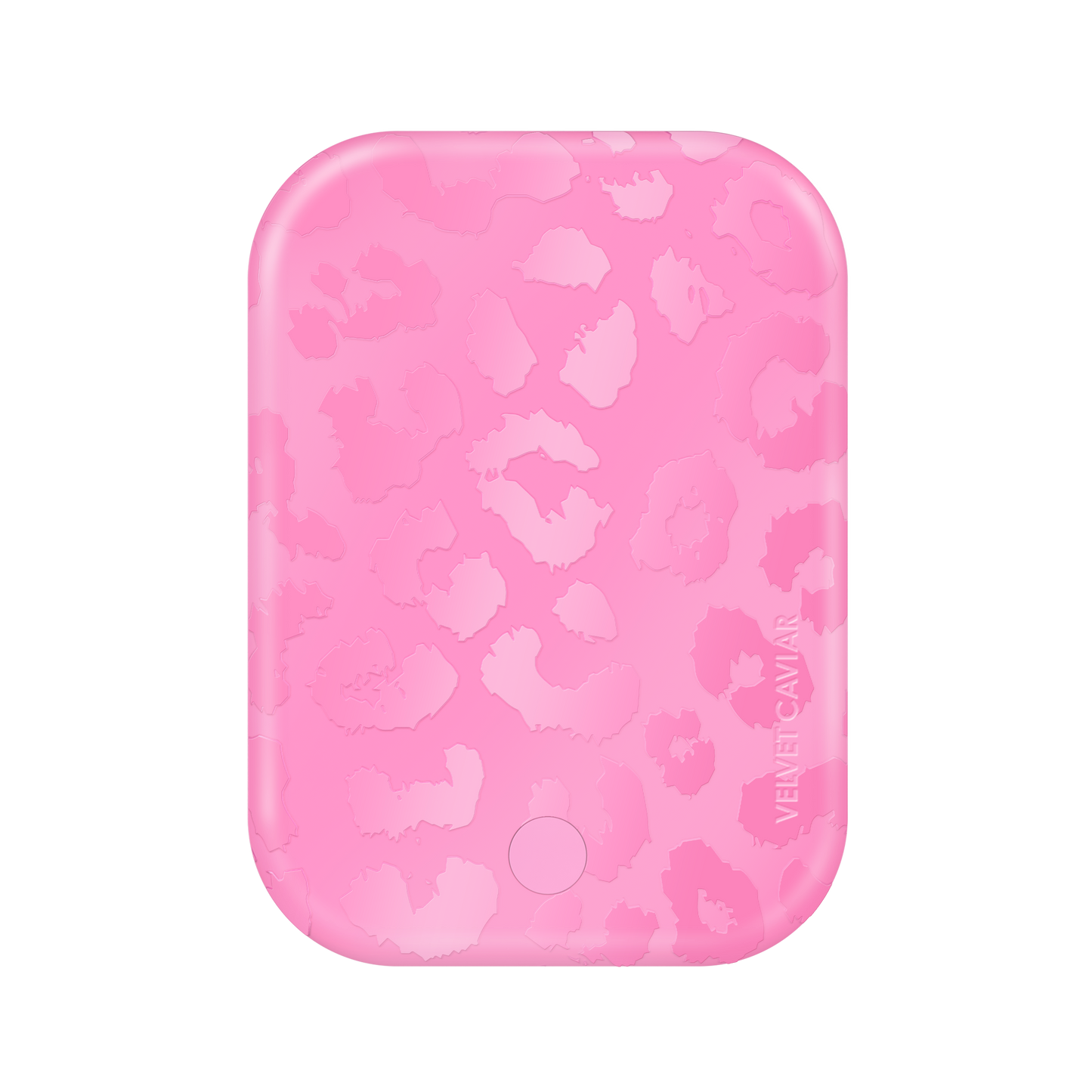 VELVET CAVIAR - Wireless Phone Charger - Hot Pink Leopard