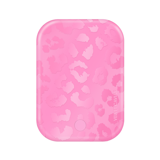 Wireless Phone Charger - Hot Pink Leopard by Velvet Caviar