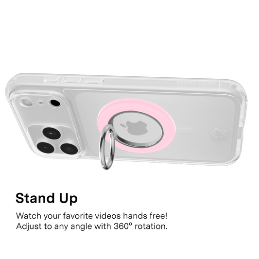 Magnetic Phone Ring & Stand - Strawberry Milk by Velvet Caviar