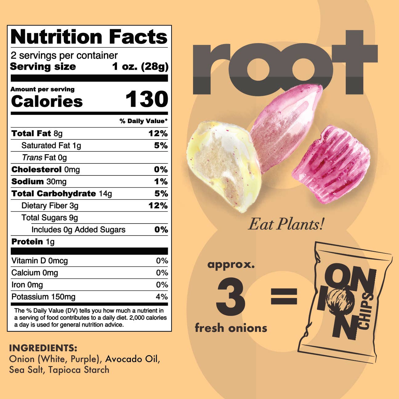 Root Foods Vegetable Chips