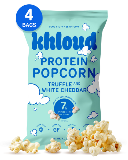 Khloud Foods - Truffle & White Cheddar Protein Popcorn
