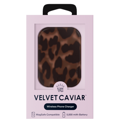 VELVET CAVIAR - Wireless Phone Charger - It Girl Leopard