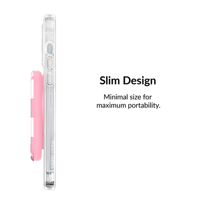 VELVET CAVIAR - Wireless Phone Charger - Pink Vibe Checkered