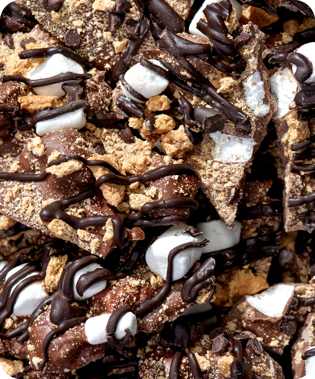 Zac's Sweet Shop - Chocolate S'mores Bark