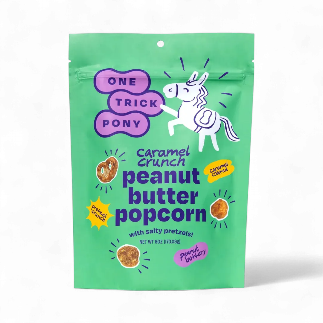 Caramel Crunch Peanut Butter Popcorn