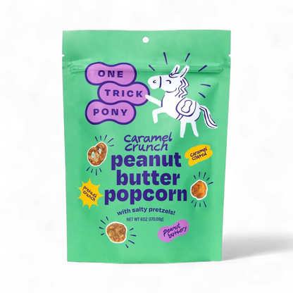 Caramel Crunch Peanut Butter Popcorn