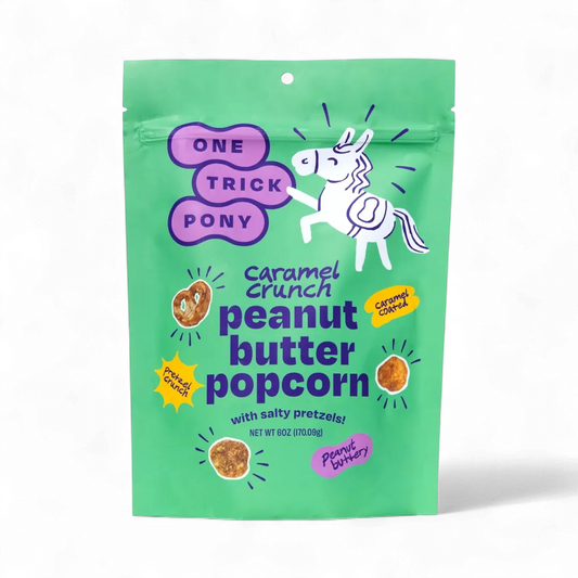 Caramel Crunch Peanut Butter Popcorn