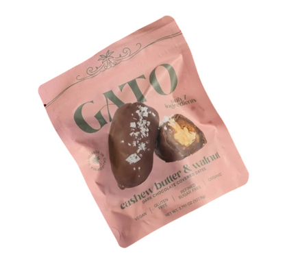 Gato Date Cashew Butter Walnut Pouches