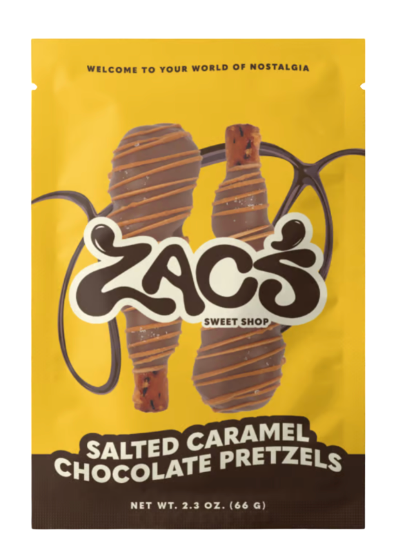 Zac’s Sweet Shop Salted Caramel Pretzels