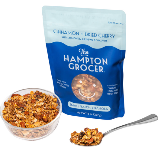 The Hampton Grocer Cinnamon + Dried Cherry Granola